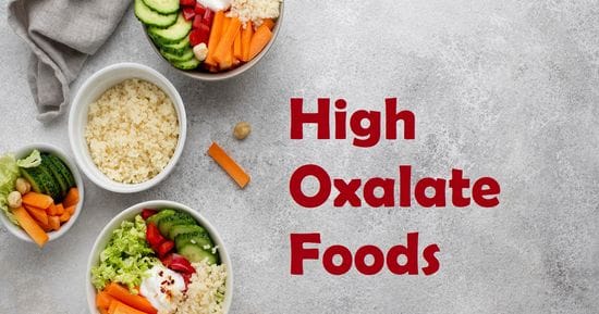 A Diet High in Oxolates Is Detrimental To Kidney Health